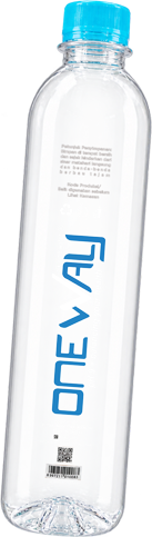 Botol One Way Alkaline Water 600 ml
